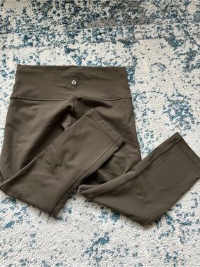 lululemon athletica Olive Green Leggings
